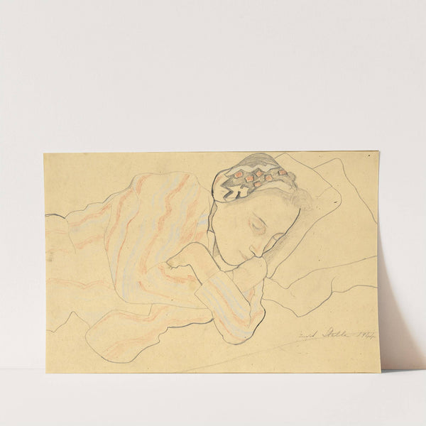 Portrait of Clara Fasano (1944) by Joseph Stella