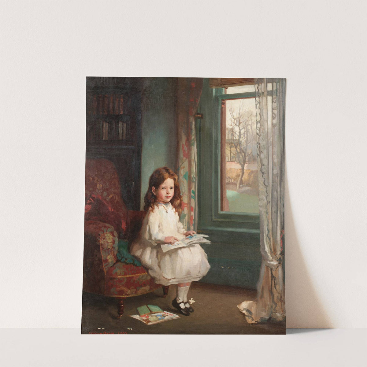 Portrait Of Clara Hughes (1902) by William Orpen