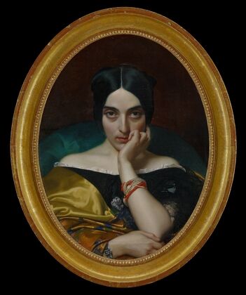 Portrait of Clémentine (Mrs. Alphonse) Karr