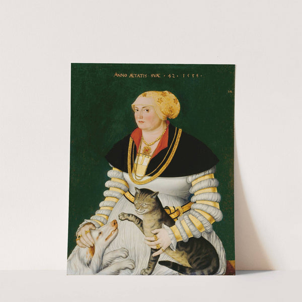 Portrait of Cleophea Krieg von Bellikon by Hans Asper