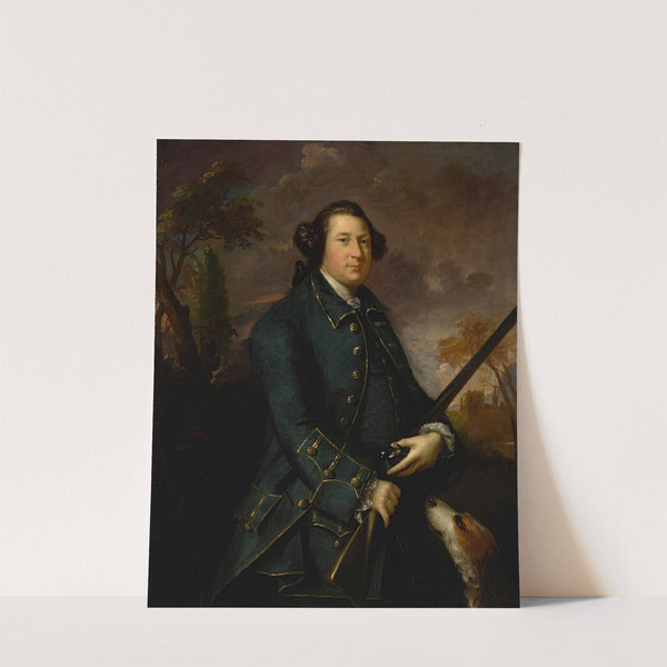 Portrait Of Clotworthy Skeffington, 1st Earl Of Massereene by Sir Joshua Reynolds