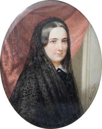 Portrait of Coelestine Gräfin Batthyány
