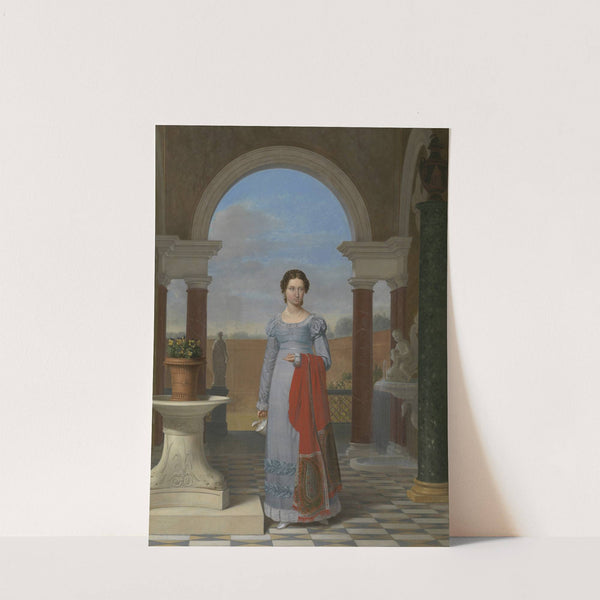 Portrait of Colette Versavel, Wife of Isaac J. de Meyer by Joseph François Ducq