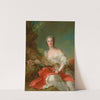 Portrait of Constance-Gabrielle-Magdeleine Bonnier de la Mosson as Diana by Jean-Marc Nattier