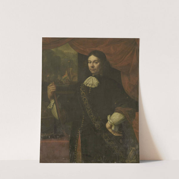 Portrait of Cornelis Jacobsz de Boer, Captain in the Navy by Jan van Neck