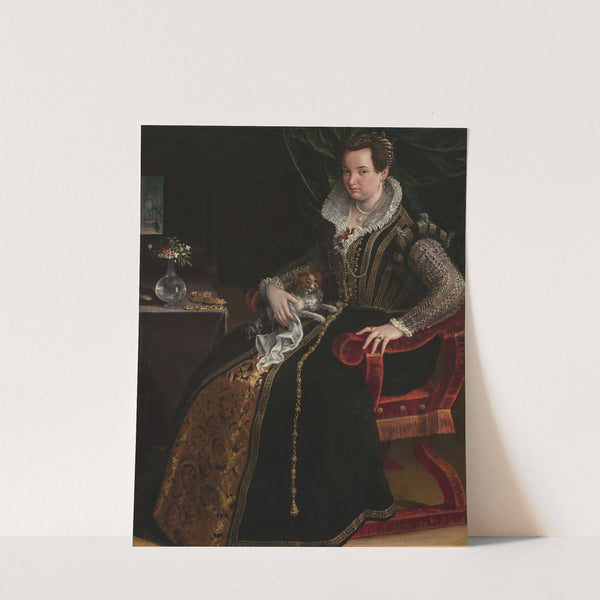 Portrait of Costanza Alidosi by Lavinia Fontana
