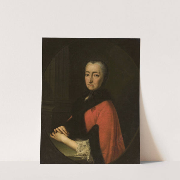 Portrait of count Anna Francesca Theresa by Philipp Haller