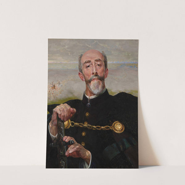 Portrait of Count Antoni Wodzicki by Jacek Malczewski