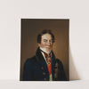 Portrait Of Count R. H. Rehbinder by Johan Erik Lindh