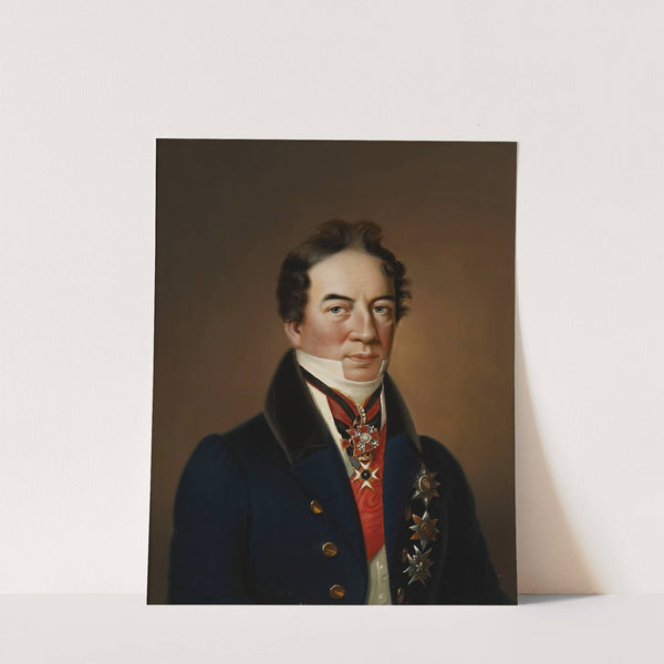 Portrait Of Count R. H. Rehbinder by Johan Erik Lindh