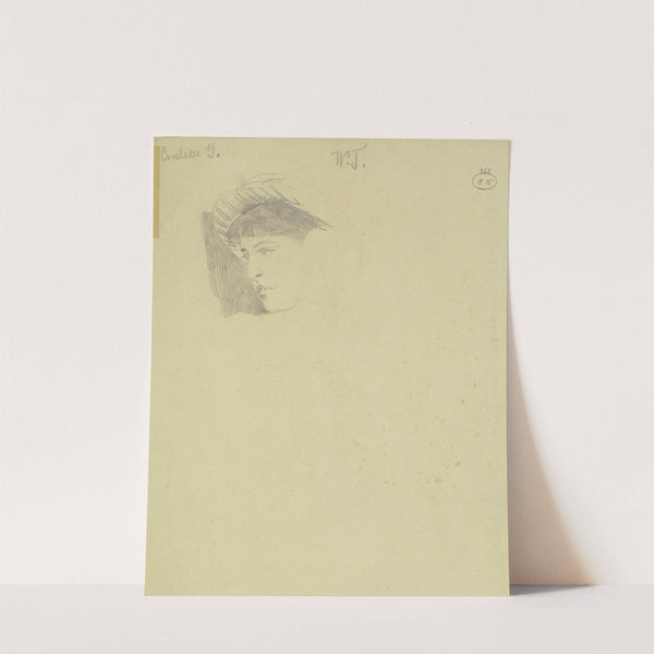 Portrait of Countess G. by Wilhelm Trübner