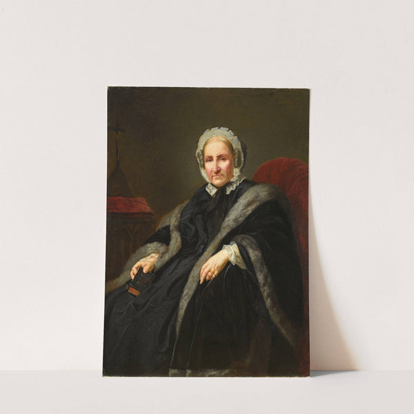 Portrait of countess Róża Sobańska (1866 - 1868) by Józef Simmler