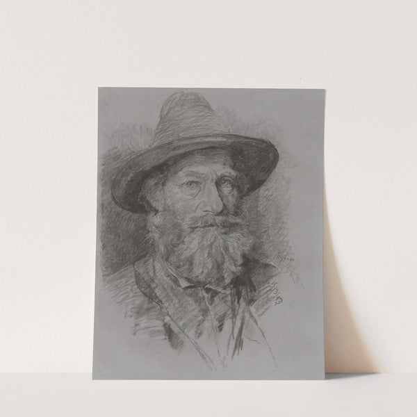 Portrait of cousin Hils (1883) by Louis Eysen