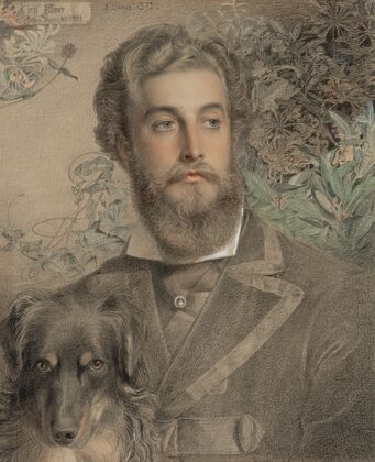 Portrait of Cyril Flower, Lord Battersea