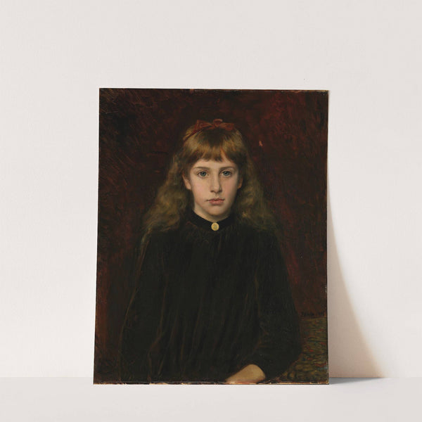 Portrait of Dagny Kiær by Peter Nicolai Arbo