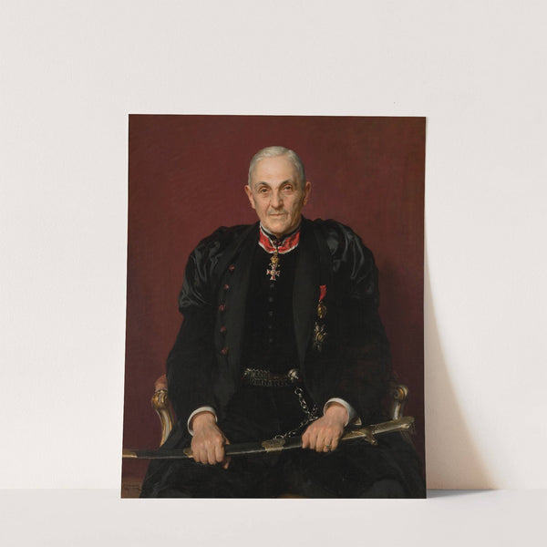 Portrait of Dawid Abrahamowicz by Kazimierz Pochwalski