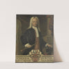 Portrait of Diederik van Durven, Governor-General of the Dutch East Indies by Hendrik van den Bosch