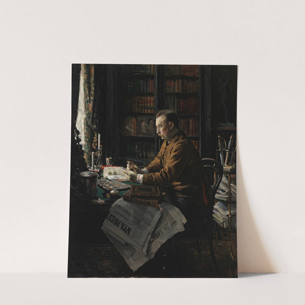 Portrait Of Doctor Herman Frithiof Antell (1886) by Akseli Gallen-Kallela