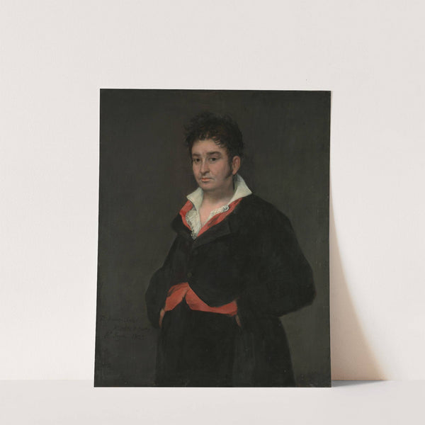 Portrait of Don Ramón Satué (1823) by Francisco de Goya