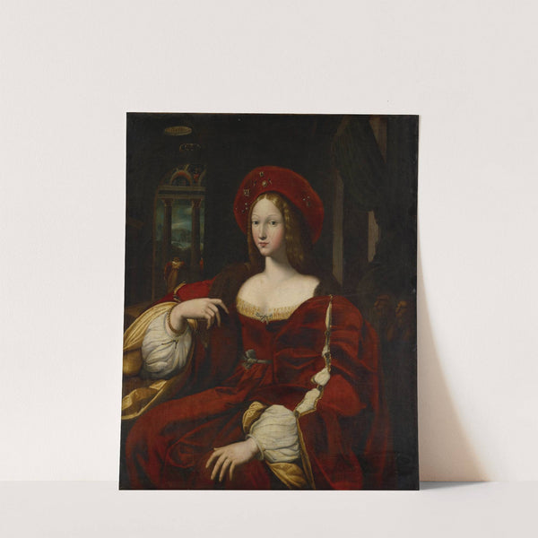 Portrait of Dona Isabel de Requesens, Vice Queen of Naples (formerly known as Portrait of Princess Joan of Aragon) by Anonymous