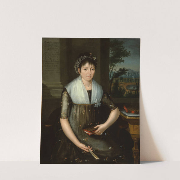 Portrait of Doña María Luisa Gonzaga Foncerrada y Labarrieta by José María Vázquez