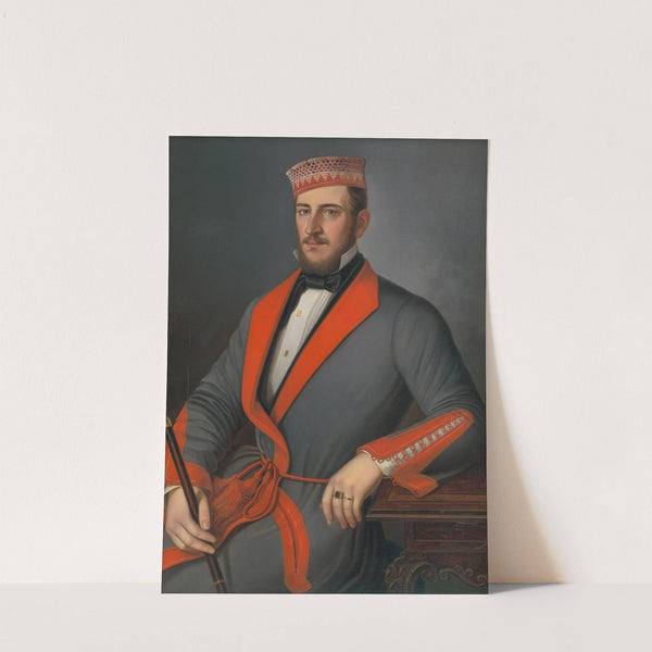 Portrait of Donath Várada-Szakmáry (1851) by Peter Michal Bohúň