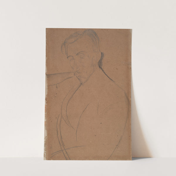 Portrait of Donato Frisia (ca. 1917) by Amedeo Modigliani