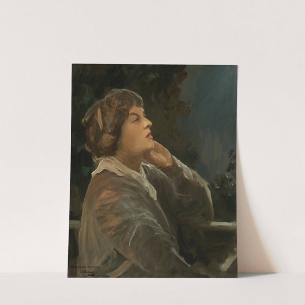 Portrait of Dora Sigerson (Mrs Shorter) (c.1870-1918), Poet (1919) by Sir John Lavery