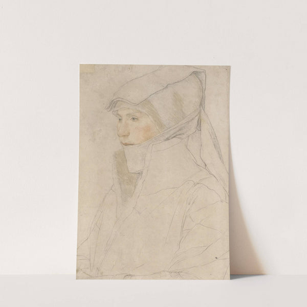 Portrait of Dorothea Meyer, née Kannengiesser (1525-26) by Hans Holbein The Younger