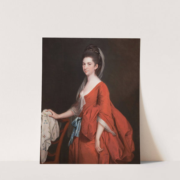 Portrait of Dorothy Beridge, nèe Gladwin by Joseph Wright of Derby