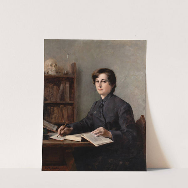 Portrait of Dr. Elisabeth Winterhalter (1887 – 1888) by Ottilie Wilhelmine Roederstein