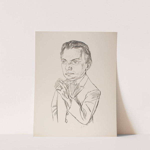 Portrait of Dr. Heinrich Simon (1922) by Max Beckmann