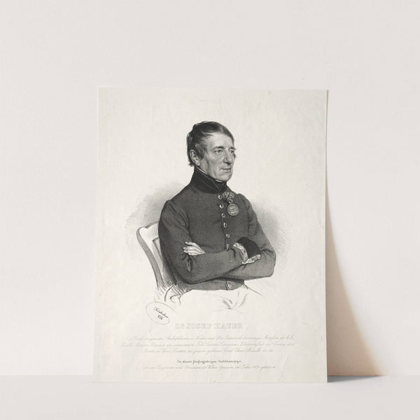 Portrait of Dr. Jospeh Hauer (1838)