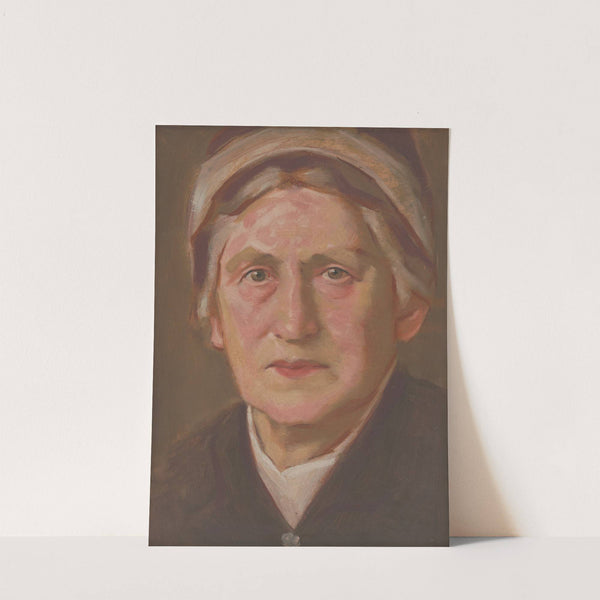 Portrait of E.M. Šoltésová by Milan Thomka Mitrovský