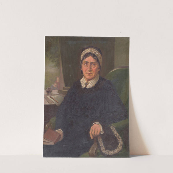 Portrait of E. M. Šoltésová by Milan Thomka Mitrovský