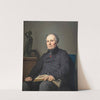 Portrait of Edouard Gatteaux (1862) by Jean-Paul Flandrin