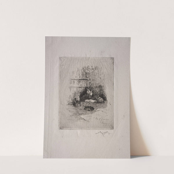 Portrait of Edouardo Zamaçois (c. 1869) by Mariano Fortuny Marsal