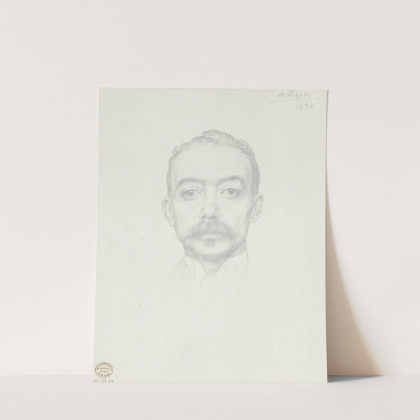 Portrait of Edward D. Adams (1892) by Alphonse Legros