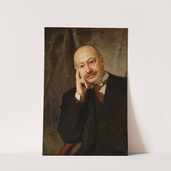 Portrait of Edward Krasiński by Stanisław Lentz