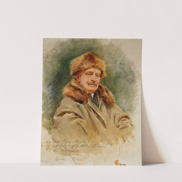 Portrait of Edward Krasiński (1931) by Wojciech Kossak