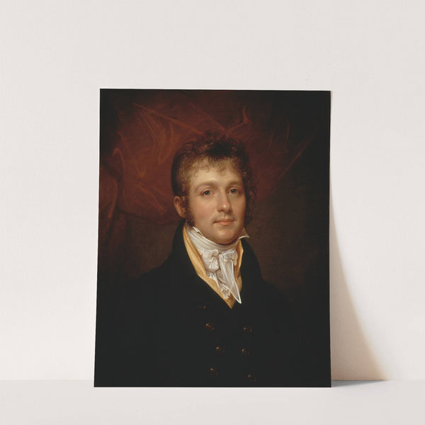 Portrait Of Edward Shippen Burd Of Philadelphia by Rembrandt Peale