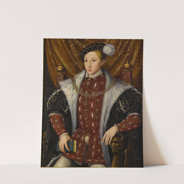 Portrait Of Edward Vi (1537-1553) by Circle of William Scrots