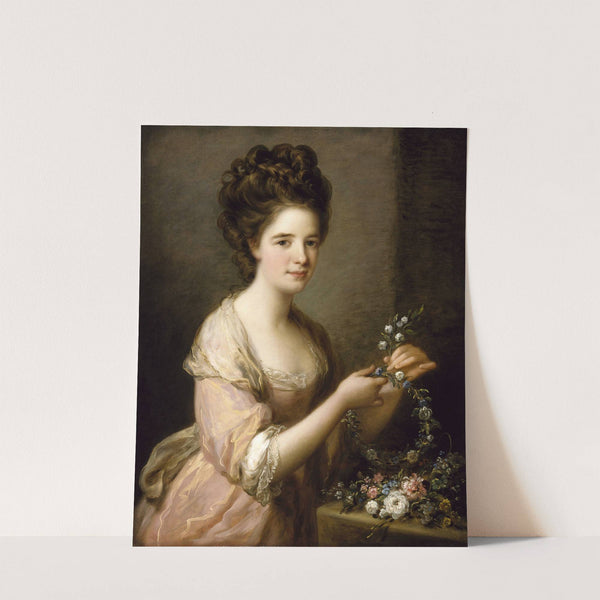 Portrait of Eleanor, Countess of Lauderdale by Angelica Kauffmann