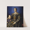 Portrait Of Eleanor Of Toledo With Her Son Giovanni De’ Medici (1544-1545) by Agnolo Bronzino