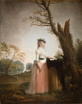 Portrait of Eleonora Chigi, Princess of Teano