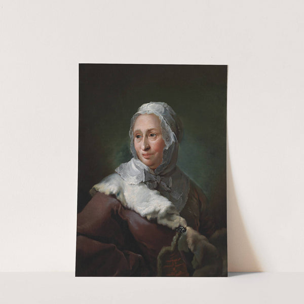 Portrait of Elisabeth Marie Fabritius, née d'Abbestée by Carl Gustaf Pilo