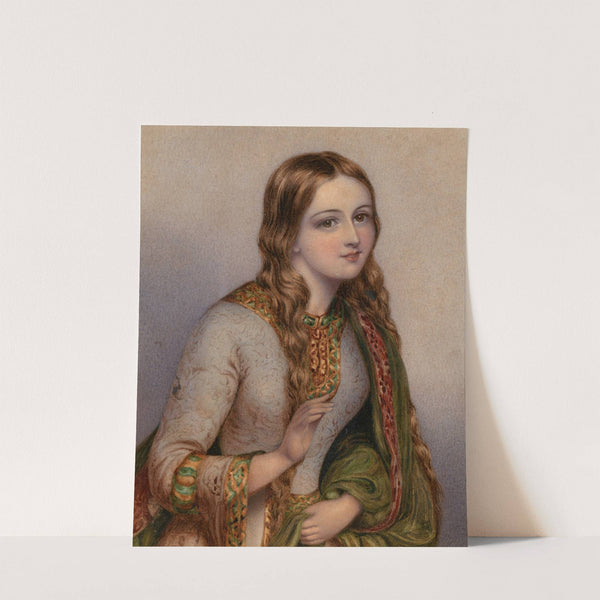 Portrait of Eliza O’Neill, (1791-1872) Actress, as Juliet (c.1830s) by Samuel Lover
