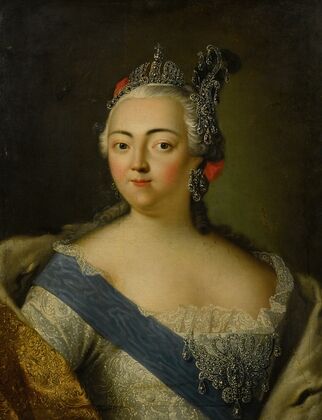 Portrait Of Elizabeth Petrovna