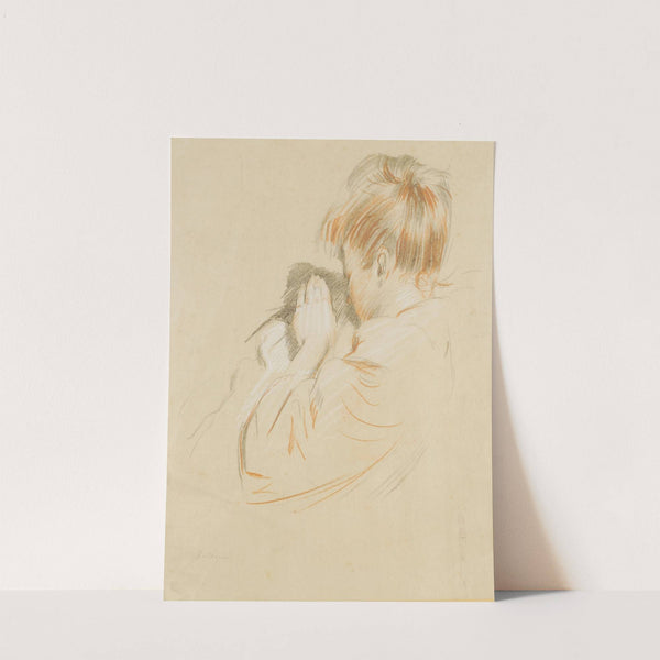 Portrait of Ellen, the artist's daughter by Paul César Helleu