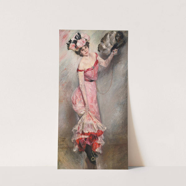 Portrait Of Ellÿ by Lovis Corinth